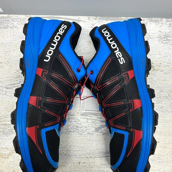 Salomon Fellraiser: Navigate Trails with Style in Black and Blue - Picture 6 of 8